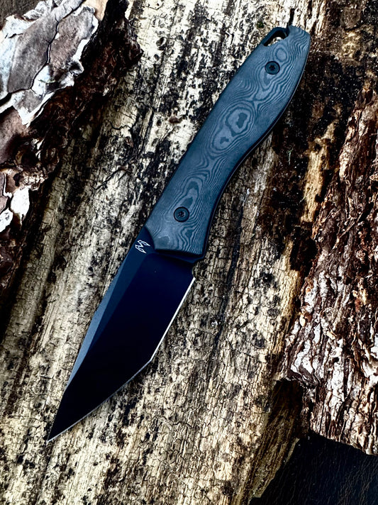 7.5" Karma DLC Black Dunes Carbon Fiber